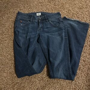 Low Rise Hudson Bell Bottom Jeans
